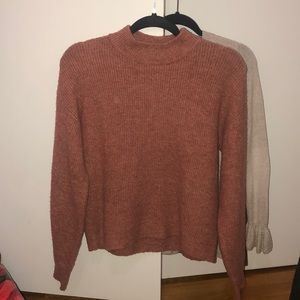 Mock-neck Sweater